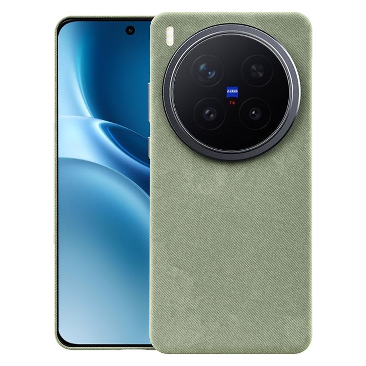 For vivo X300 Pro Flannel Textured Magnetic Full Coverage Phone Case