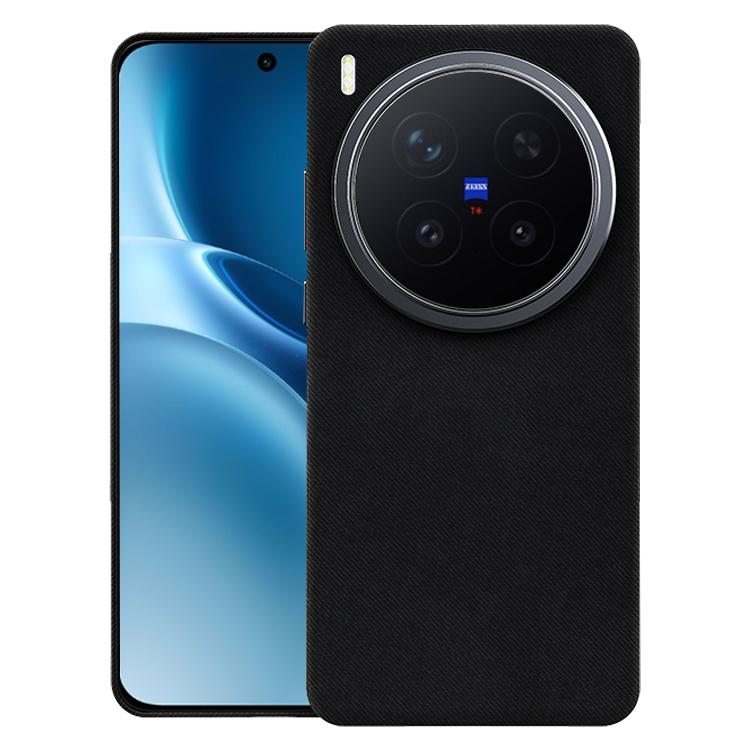 For vivo X300 Pro Flannel Textured Magnetic Full Coverage Phone Case