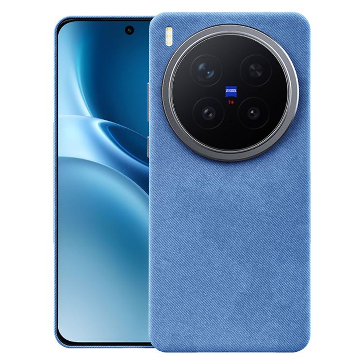 For vivo X300 Pro Flannel Textured Magnetic Full Coverage Phone Case