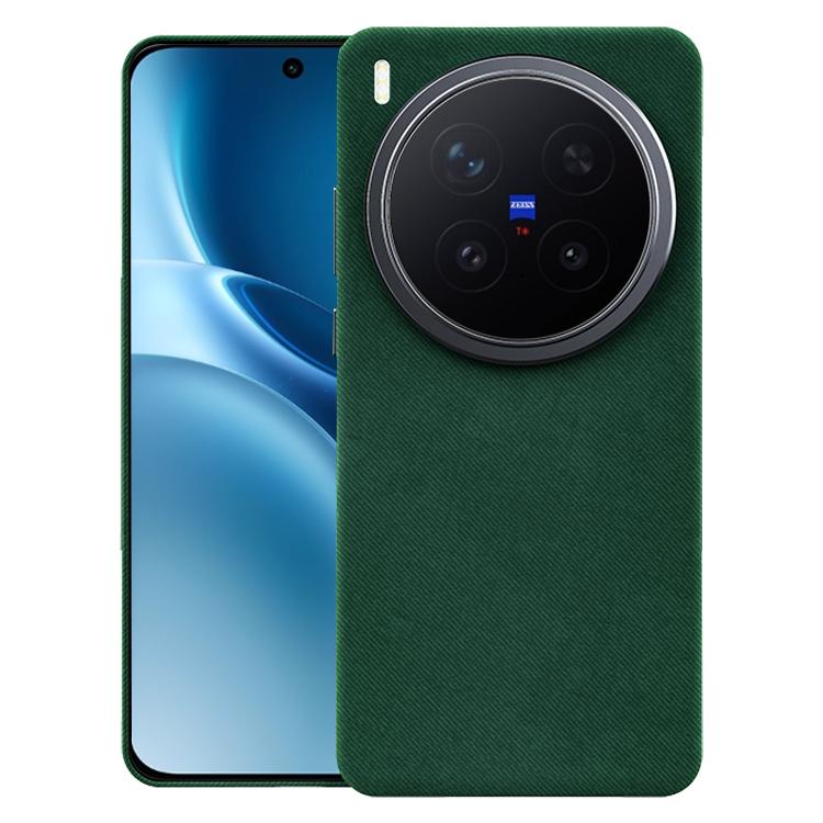 For vivo X300 Pro Flannel Textured Magnetic Full Coverage Phone Case