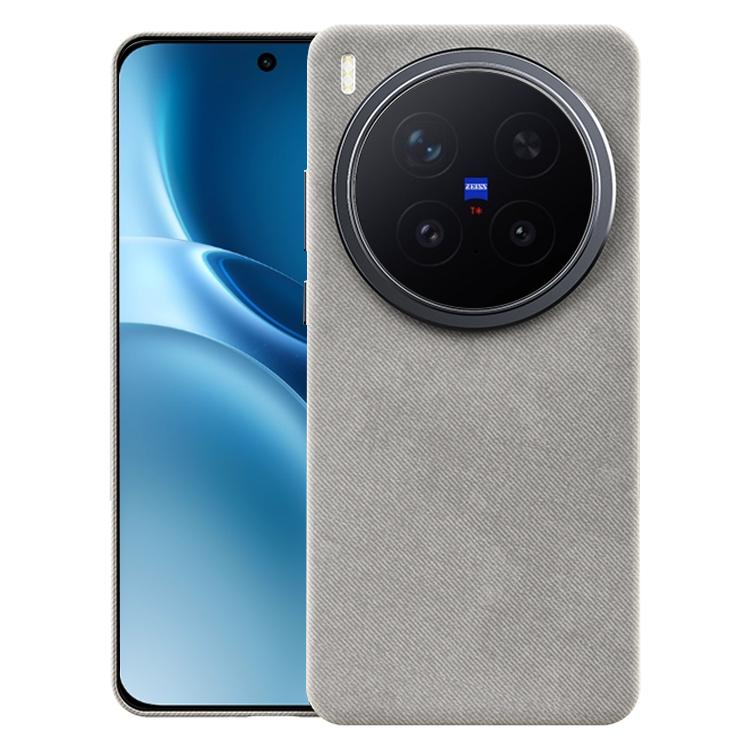 For vivo X300 Pro Flannel Textured Magnetic Full Coverage Phone Case