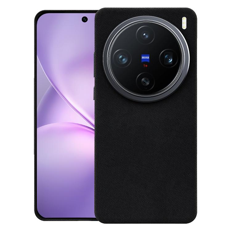 For vivo X200 Pro mini Flannel Textured Magnetic Full Coverage Phone Case