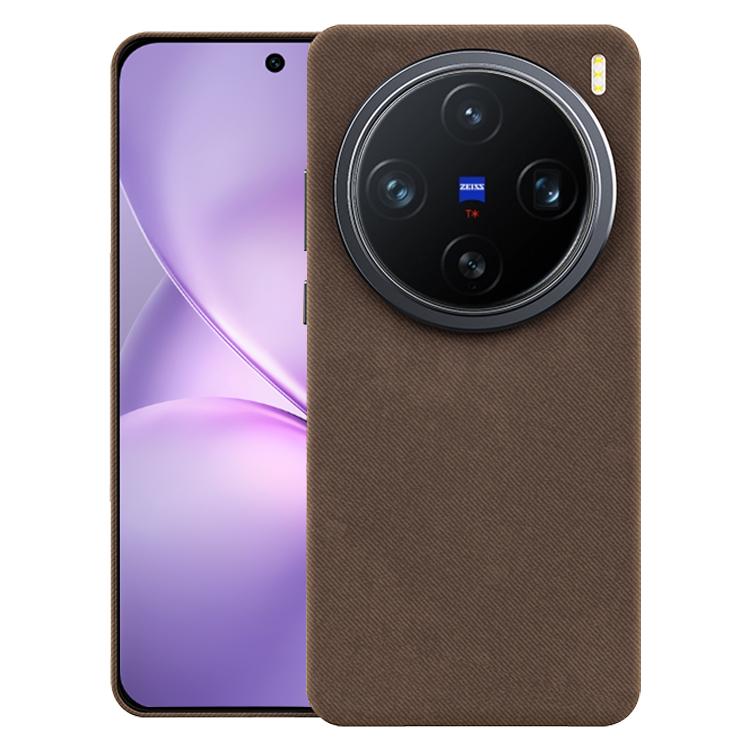 For vivo X200 Pro mini Flannel Textured Magnetic Full Coverage Phone Case