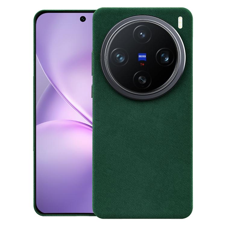 For vivo X200 Pro mini Flannel Textured Magnetic Full Coverage Phone Case