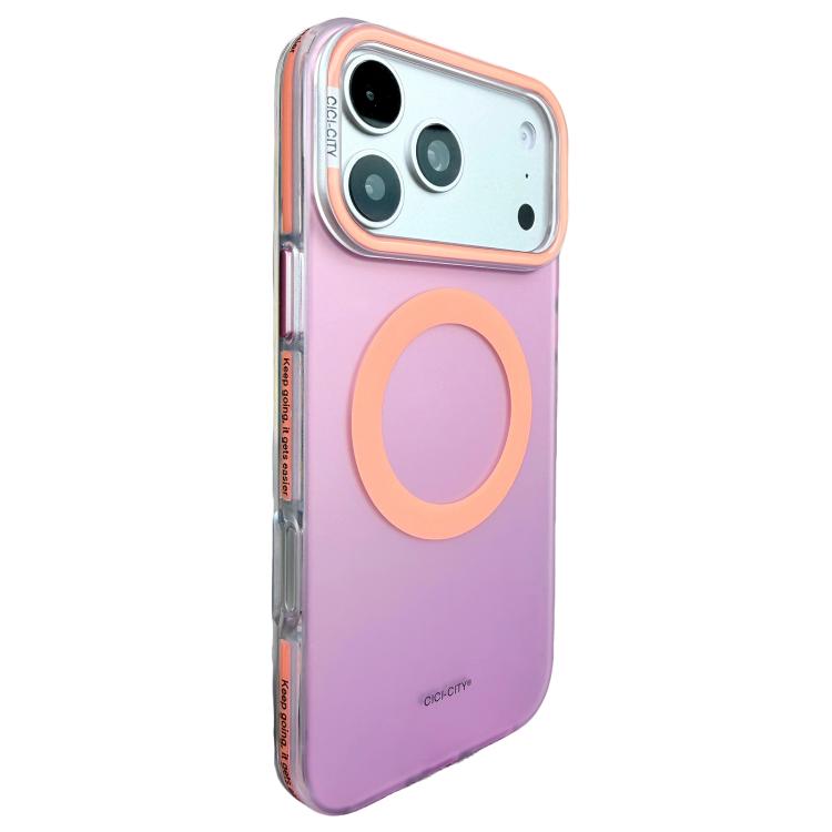 For iPhone 17 Pro Max CICI-CITY Vibrant Contrast Color IMD Magnetic Phone Case
