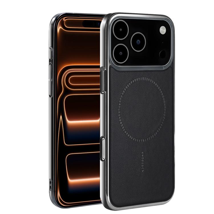 For iPhone 17 Pro Electroplated Magnetic Series Ultra-Thin Shockproof Phone Case