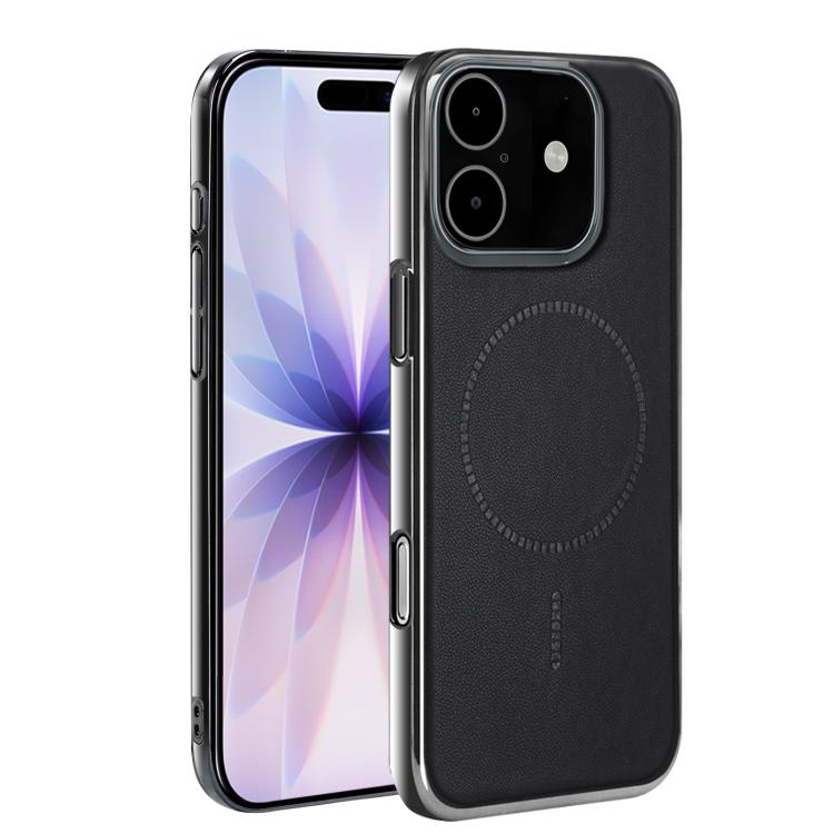 For iPhone 17 Electroplated Magnetic Series Ultra-Thin Shockproof Phone Case