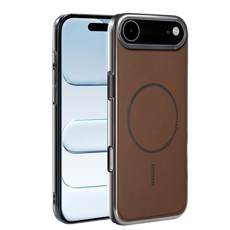 For iPhone Air Electroplated Magnetic Series Ultra-Thin Shockproof Phone Case