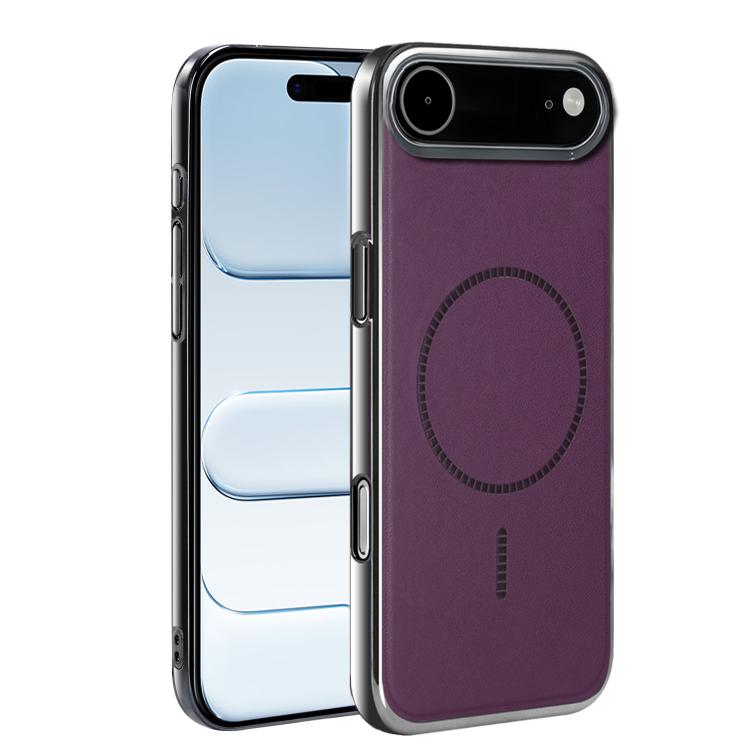 For iPhone Air Electroplated Magnetic Series Ultra-Thin Shockproof Phone Case