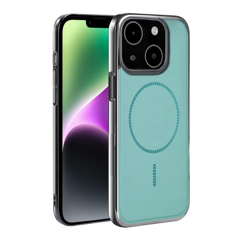 For iPhone 14 Electroplated Magnetic Series Ultra-Thin Shockproof Phone Case