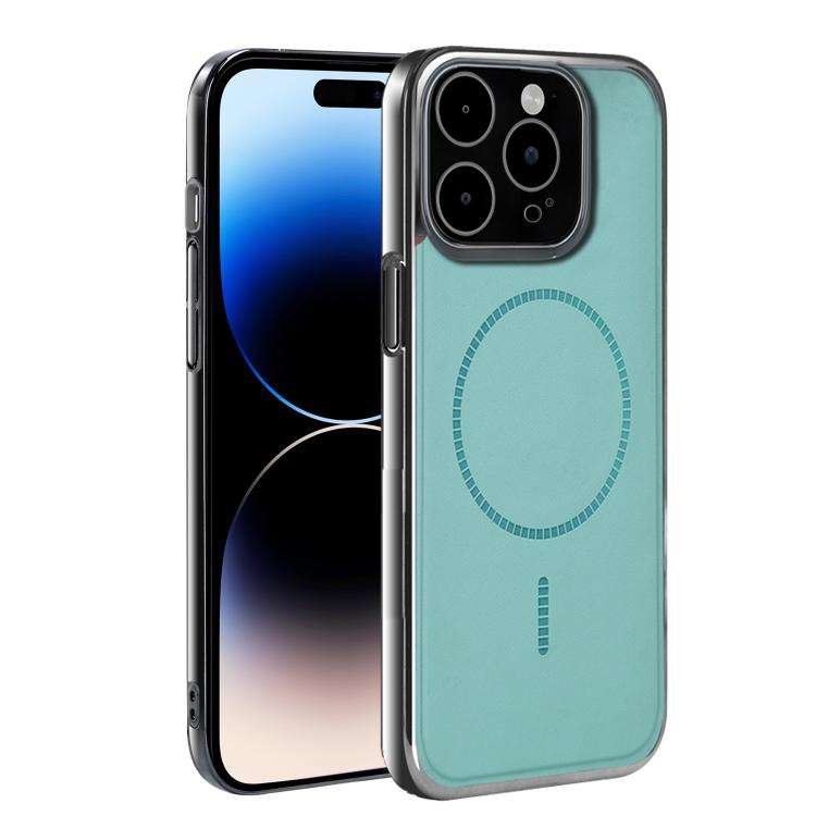 For iPhone 14 Pro Max Electroplated Magnetic Series Ultra-Thin Shockproof Phone Case