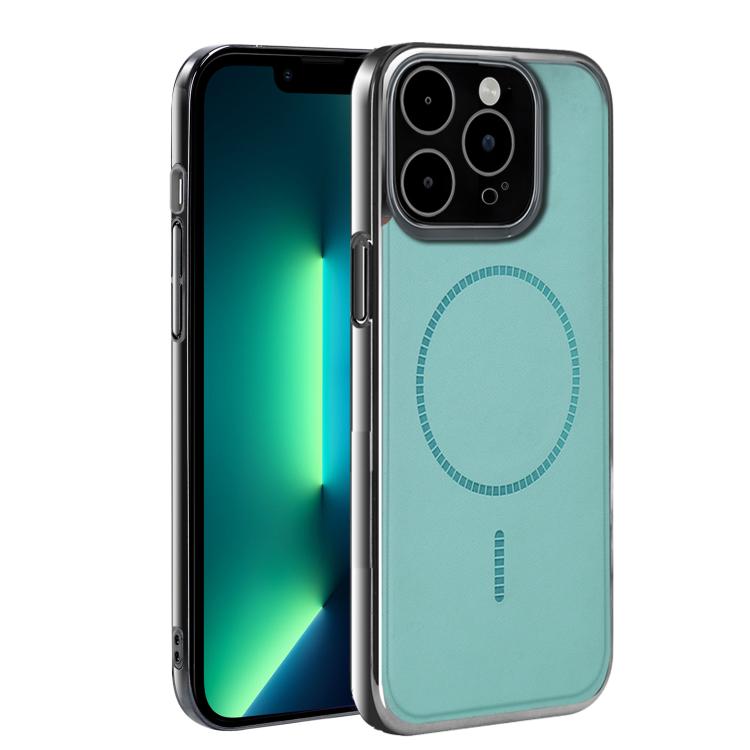 For iPhone 13 Pro Max Electroplated Magnetic Series Ultra-Thin Shockproof Phone Case