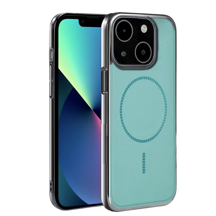 For iPhone 13 Electroplated Magnetic Series Ultra-Thin Shockproof Phone Case