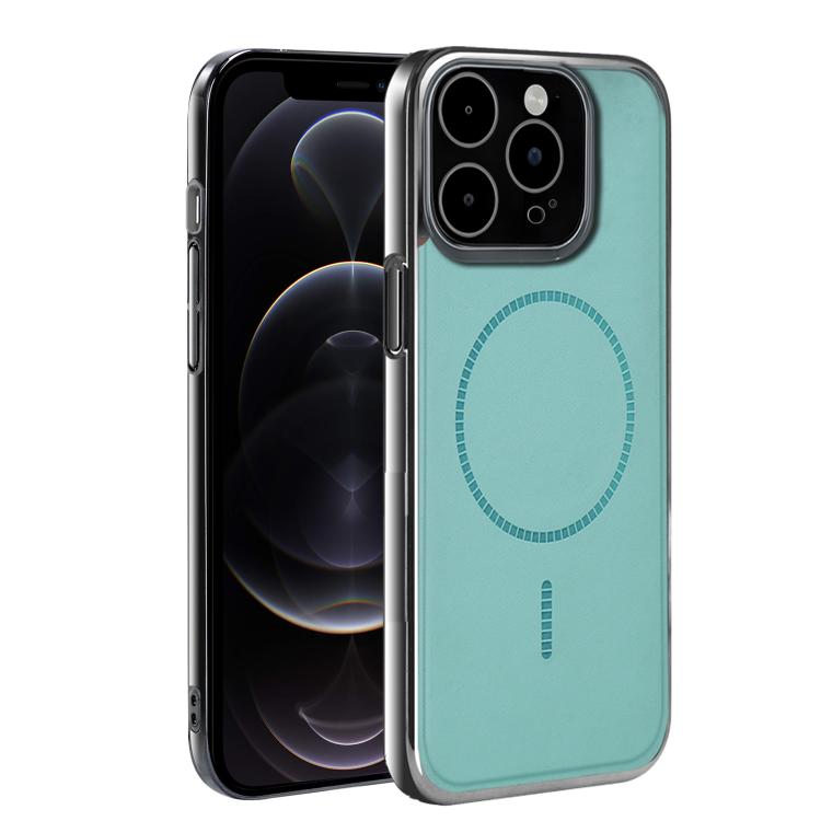 For iPhone 12 Pro Electroplated Magnetic Series Ultra-Thin Shockproof Phone Case