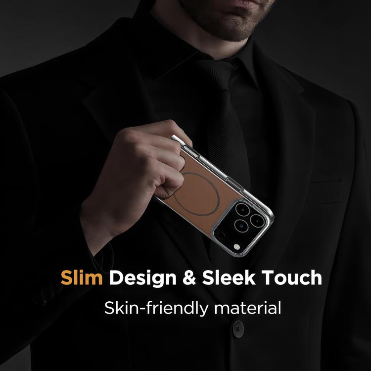 For iPhone 14 Pro Electroplated Magnetic Series Ultra-Thin Shockproof Phone Case