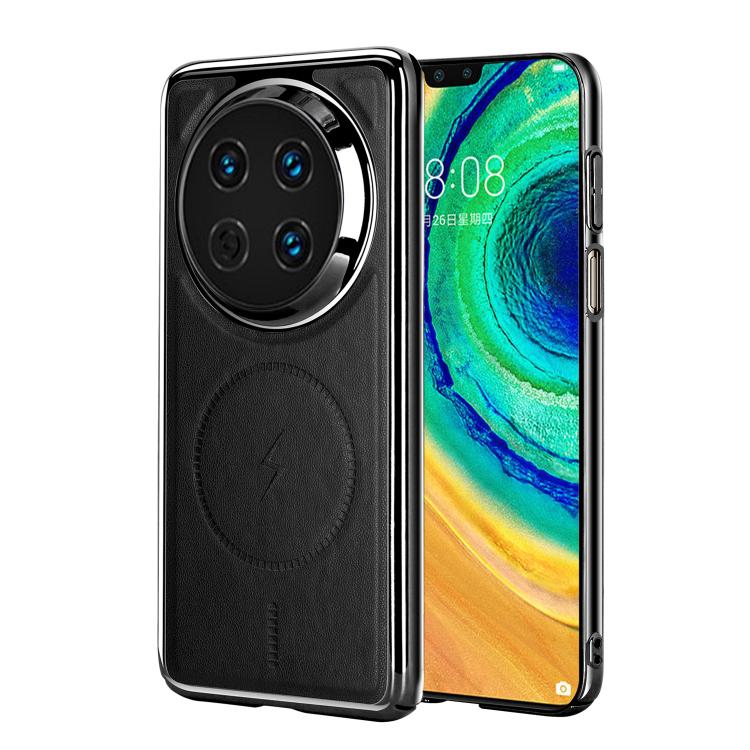 For Huawei Mate 30 Electroplated Magnetic Series Ultra-Thin Shockproof Phone Case