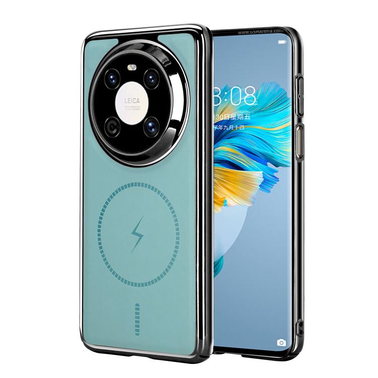 For Huawei Mate 40 Electroplated Magnetic Series Ultra-Thin Shockproof Phone Case