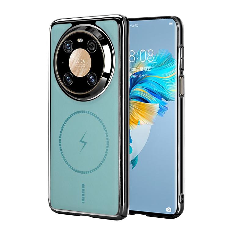 For Huawei Mate 40 Pro Electroplated Magnetic Series Ultra-Thin Shockproof Phone Case