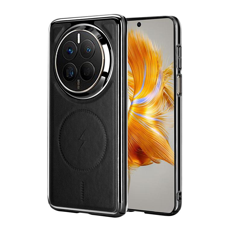 For Huawei Mate 50 / 50E Electroplated Magnetic Series Ultra-Thin Shockproof Phone Case