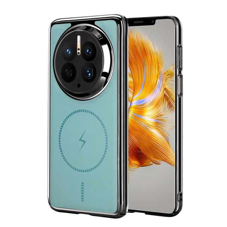 For Huawei Mate 50 Pro Electroplated Magnetic Series Ultra-Thin Shockproof Phone Case