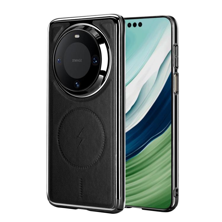 For Huawei Mate 60 Pro/60 Pro+ Electroplated Magnetic Series Ultra-Thin Shockproof Phone Case