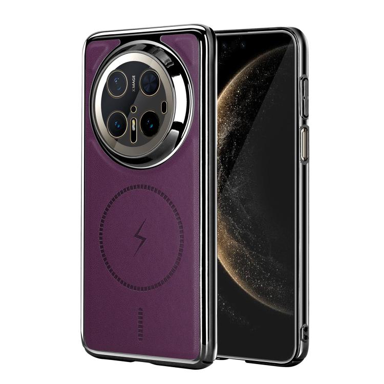 For Huawei Mate 70 Pro Electroplated Magnetic Series Ultra-Thin Shockproof Phone Case