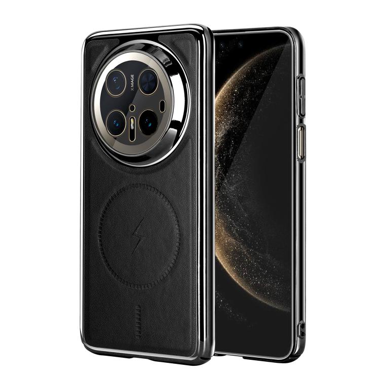 For Huawei Mate 70 Pro Electroplated Magnetic Series Ultra-Thin Shockproof Phone Case