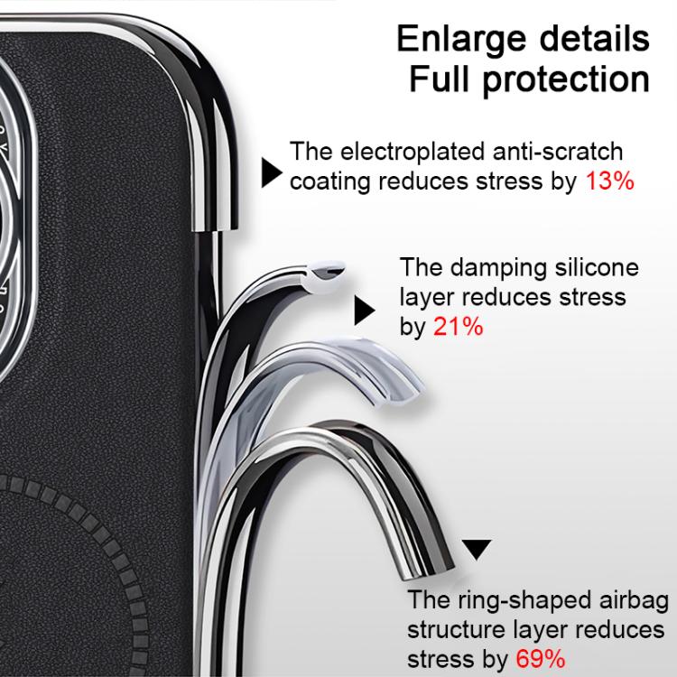 For Huawei Nova 15 Ultra Electroplated Magnetic Series Ultra-Thin Shockproof Phone Case
