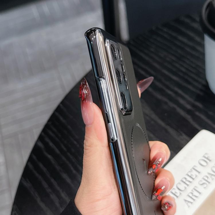 For Huawei P40 Electroplated Magnetic Series Ultra-Thin Shockproof Phone Case
