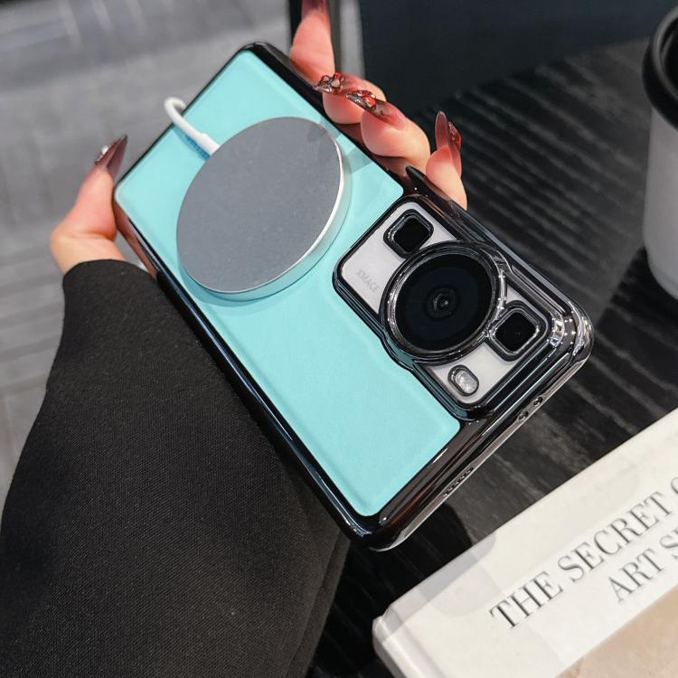 For Huawei P60 Pro / P60 Electroplated Magnetic Series Ultra-Thin Shockproof Phone Case