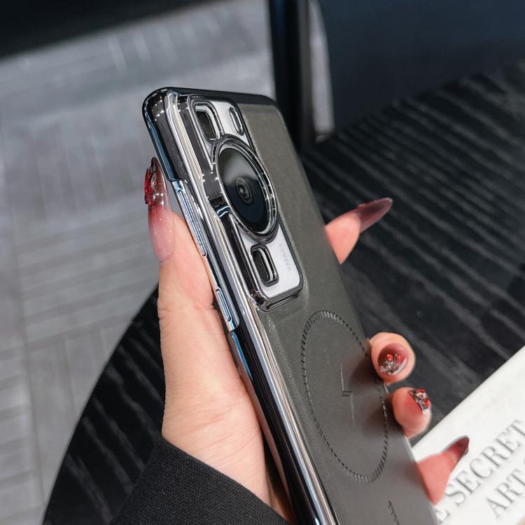 For Huawei P60 Pro / P60 Electroplated Magnetic Series Ultra-Thin Shockproof Phone Case