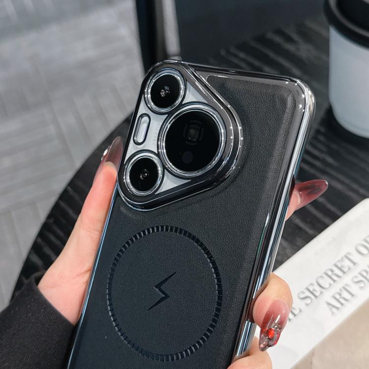 For Huawei Pura 70 Pro/70 Pro+ Electroplated Magnetic Series Ultra-Thin Shockproof Phone Case
