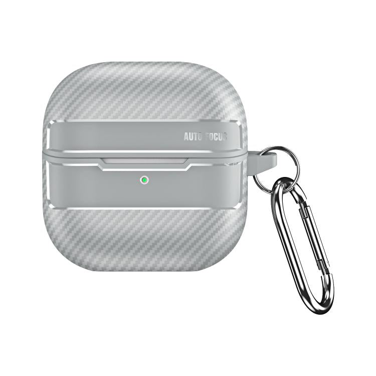 For Huawei FreeClip 2 Carbon Fiber Texture Bluetooth Earphone Protective Case