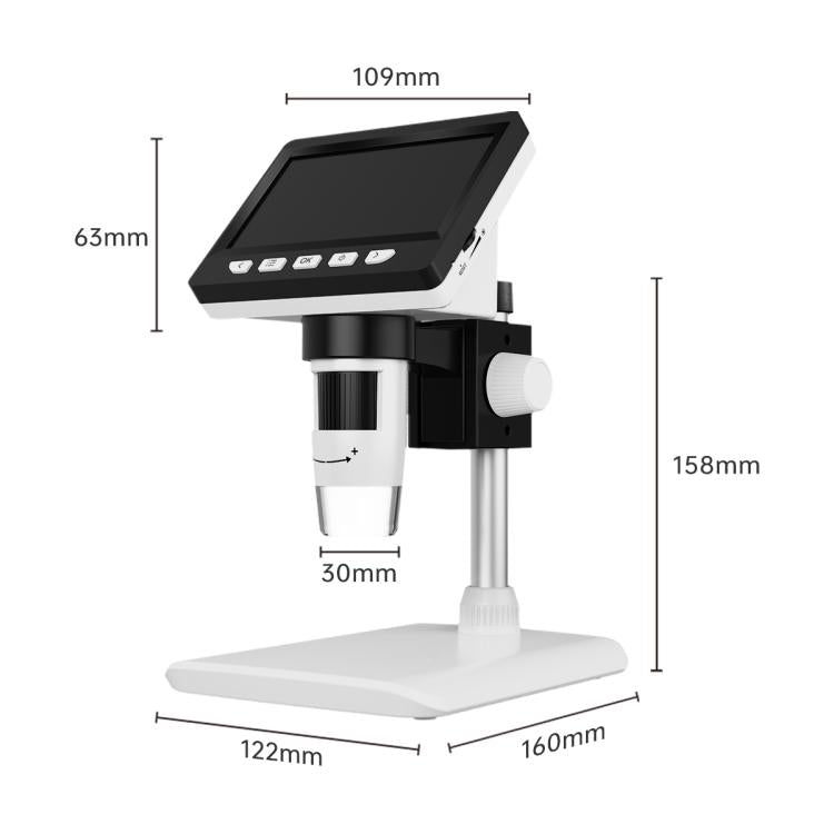 inskam 307-C 2MP 4.3-inch IPS Screen Desktop Digital Microscope