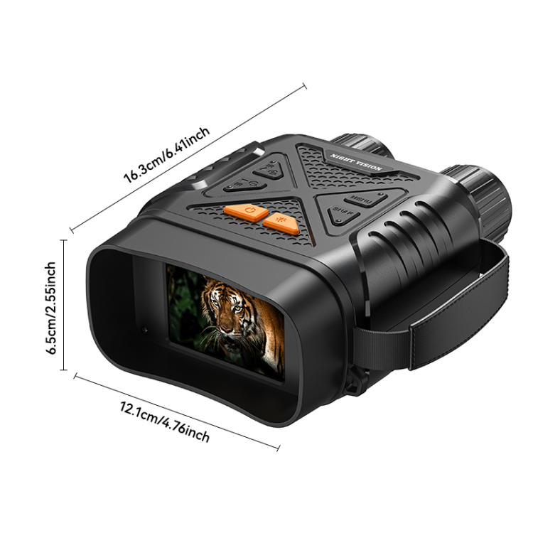 inskam 328 2MP HD Binocular Digital Night Vision Device with 2.8-inch Display - Black