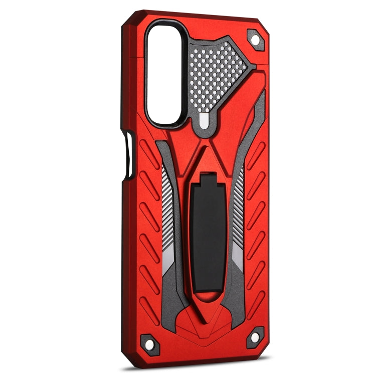 For OPPO Realme 7 Shockproof TPU + PC Protective Case with Holder