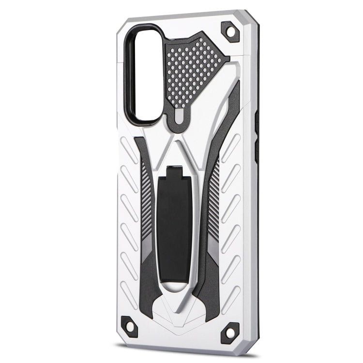 For OPPO Realme 7 Shockproof TPU + PC Protective Case with Holder