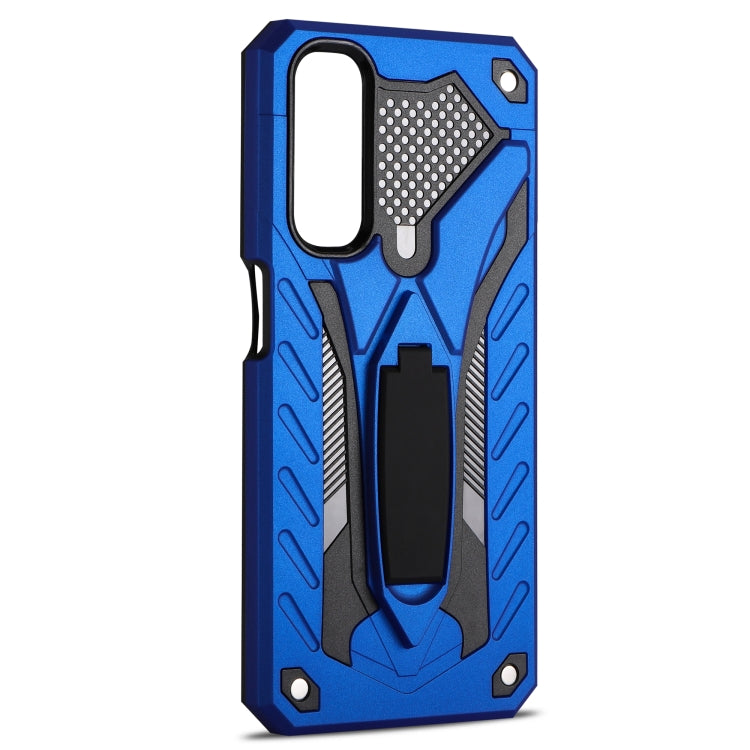 For OPPO Realme 7 Shockproof TPU + PC Protective Case with Holder