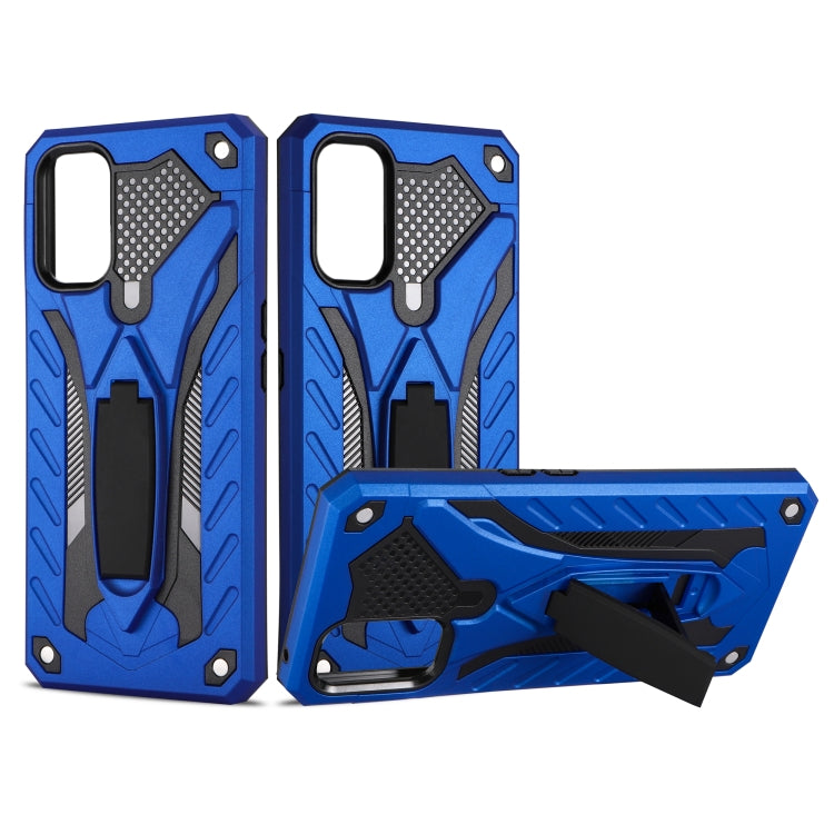For OPPO Realme 7 Pro Shockproof TPU + PC Protective Case with Holder