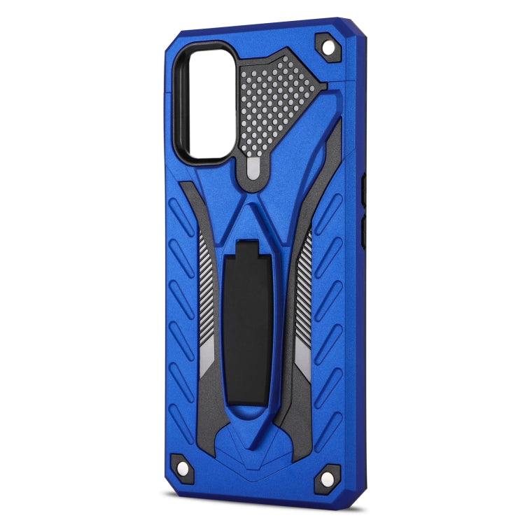 For OPPO Realme 7 Pro Shockproof TPU + PC Protective Case with Holder