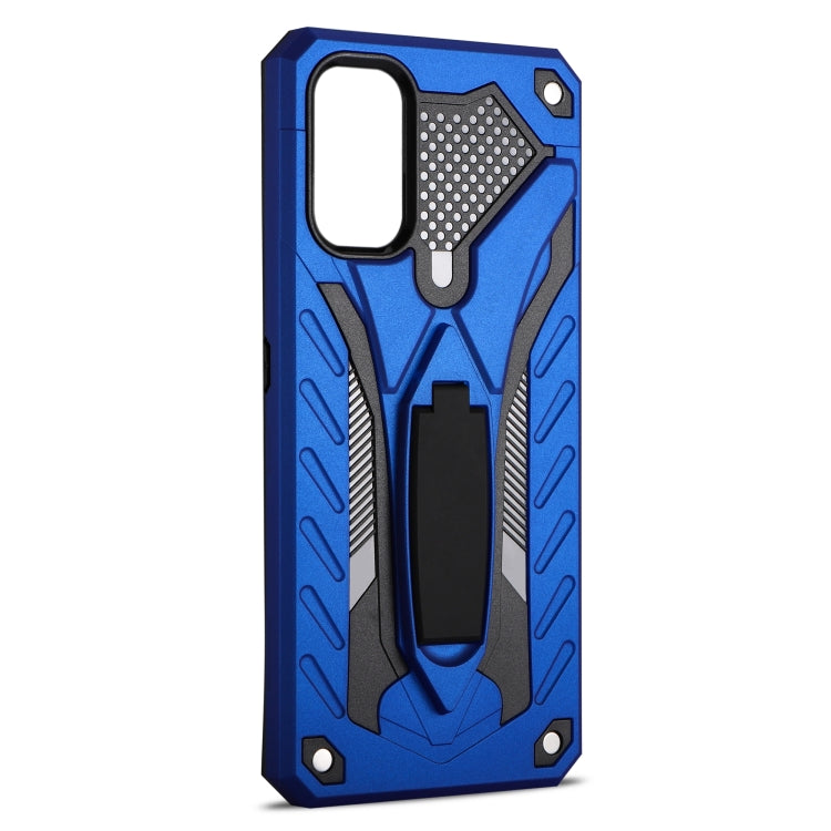 For OPPO Realme 7 Pro Shockproof TPU + PC Protective Case with Holder
