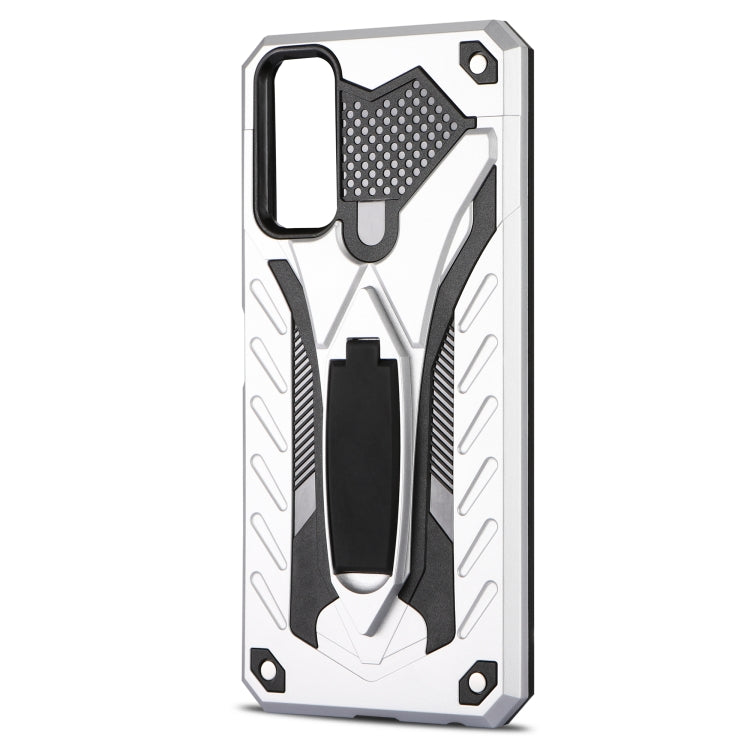 For vivo Y20 Shockproof TPU + PC Protective Case with Holder