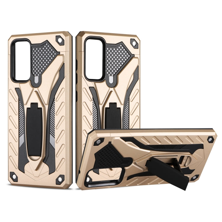 For Samsung Galaxy S20 FE Shockproof TPU + PC Protective Case with Holder