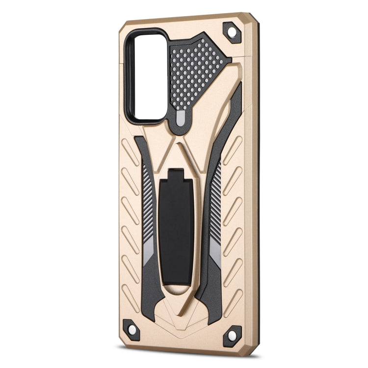 For Samsung Galaxy S20 FE Shockproof TPU + PC Protective Case with Holder