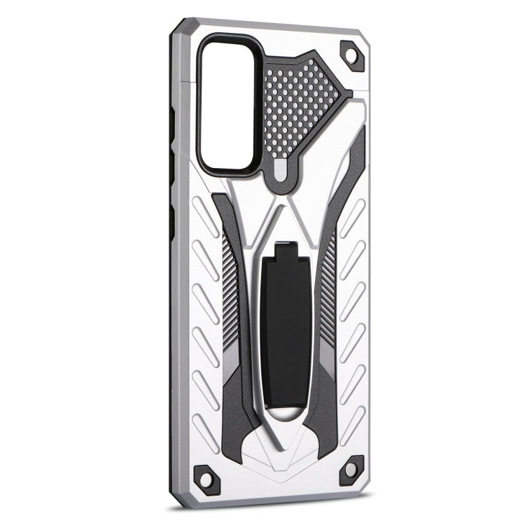 For Samsung Galaxy S20 FE Shockproof TPU + PC Protective Case with Holder