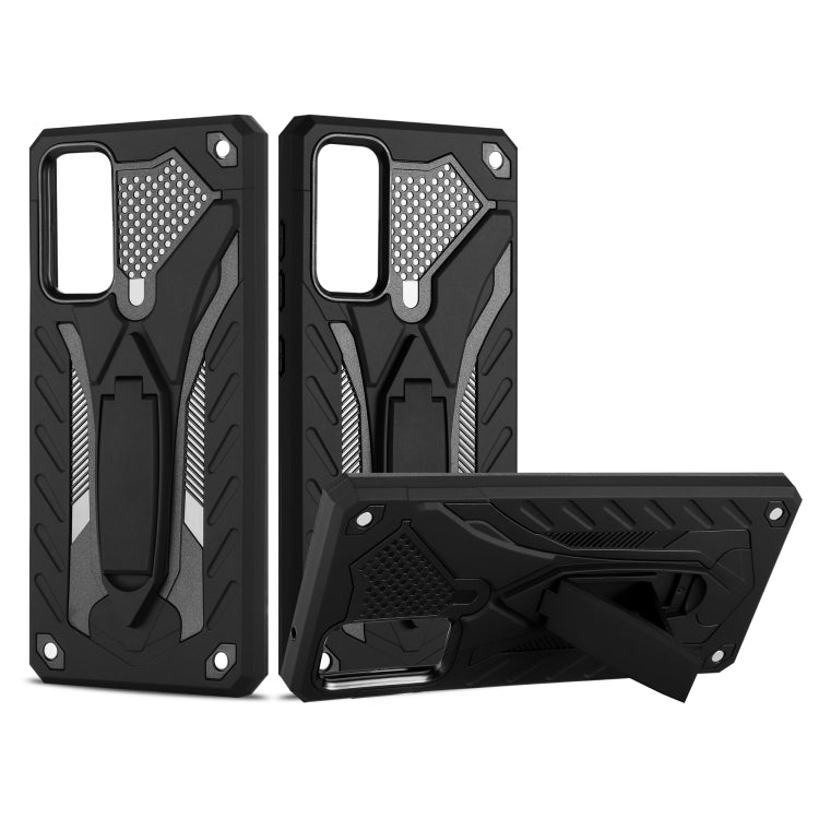 For Samsung Galaxy S20 FE Shockproof TPU + PC Protective Case with Holder