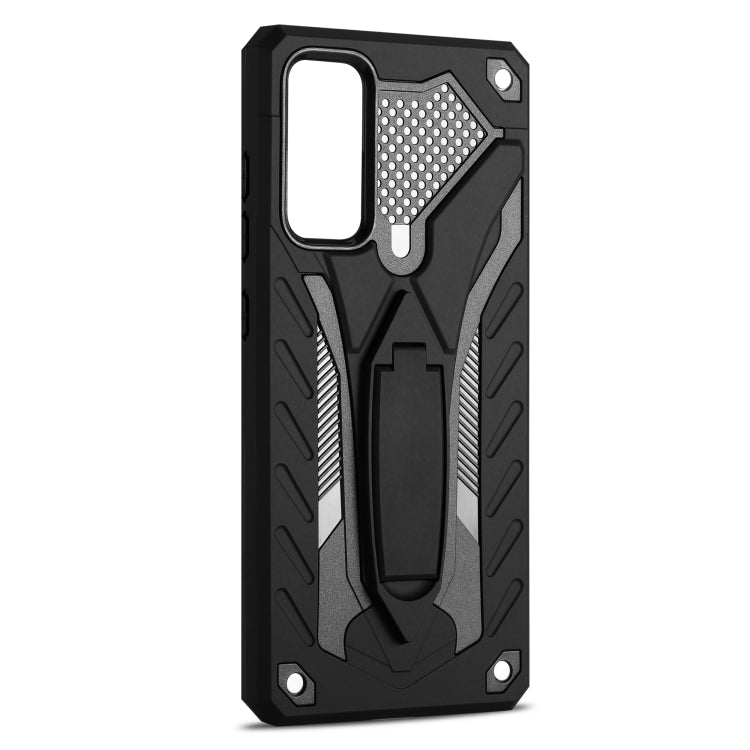 For Samsung Galaxy S20 FE Shockproof TPU + PC Protective Case with Holder