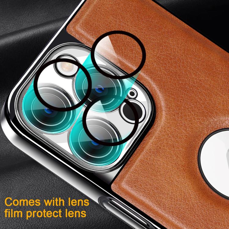 For iPhone 14 Pro Max Fashion Electroplated Fold Holder Shockproof Phone Case