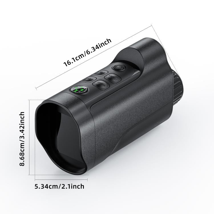 inskam 329 2MP HD Monocular Infrared Digital Night Vision Device with 2.0-inch Display - Black