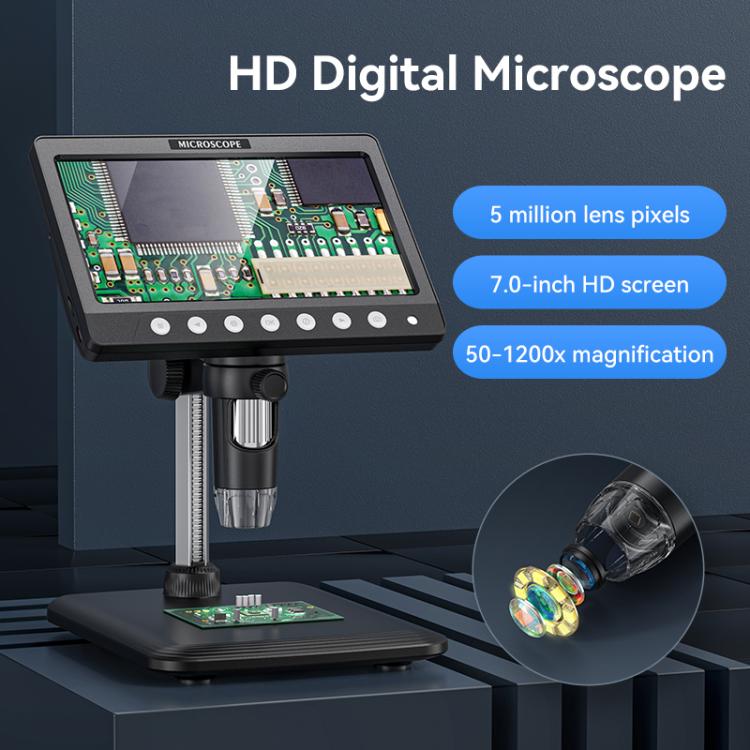 inskam 330 5MP 7-inch Display Desktop Digital Microscope